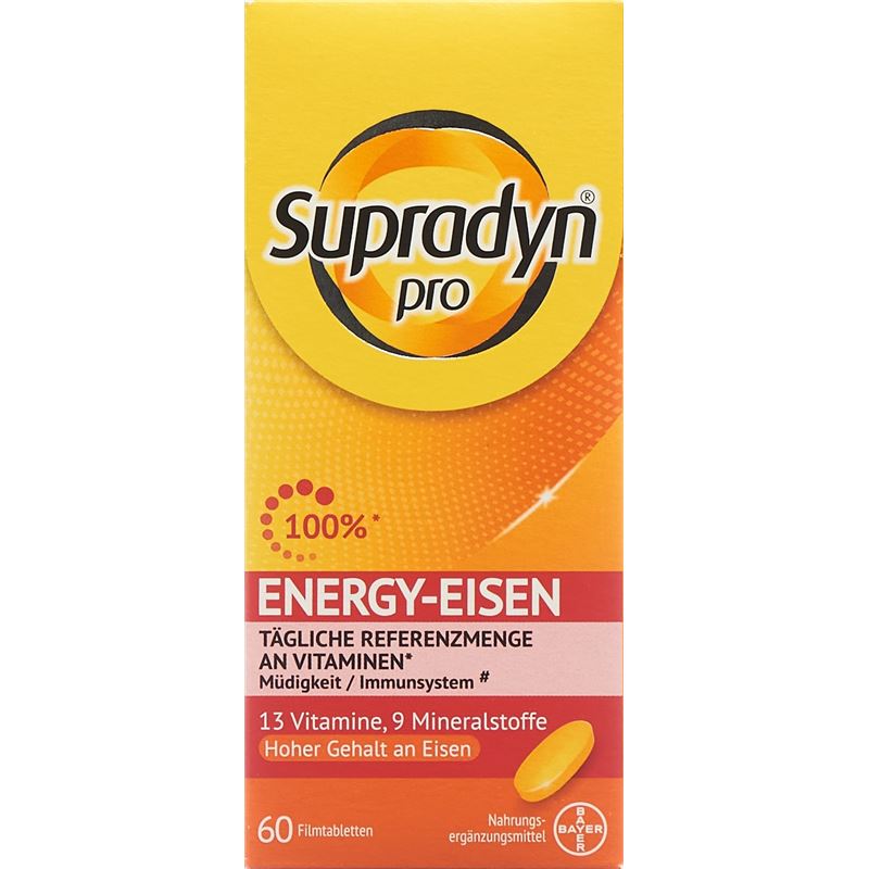 SUPRADYN energy eisen Filmtabl Ds 60 Stk