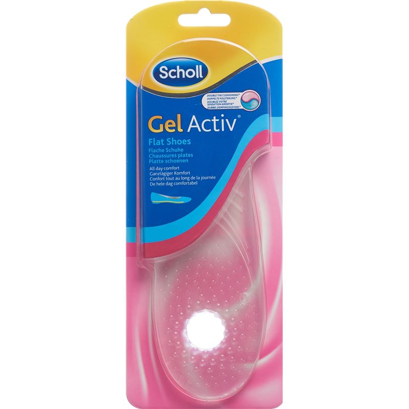 SCHOLL GelActiv Sohle 35-40.5 flac Schu Sie 1 Paar