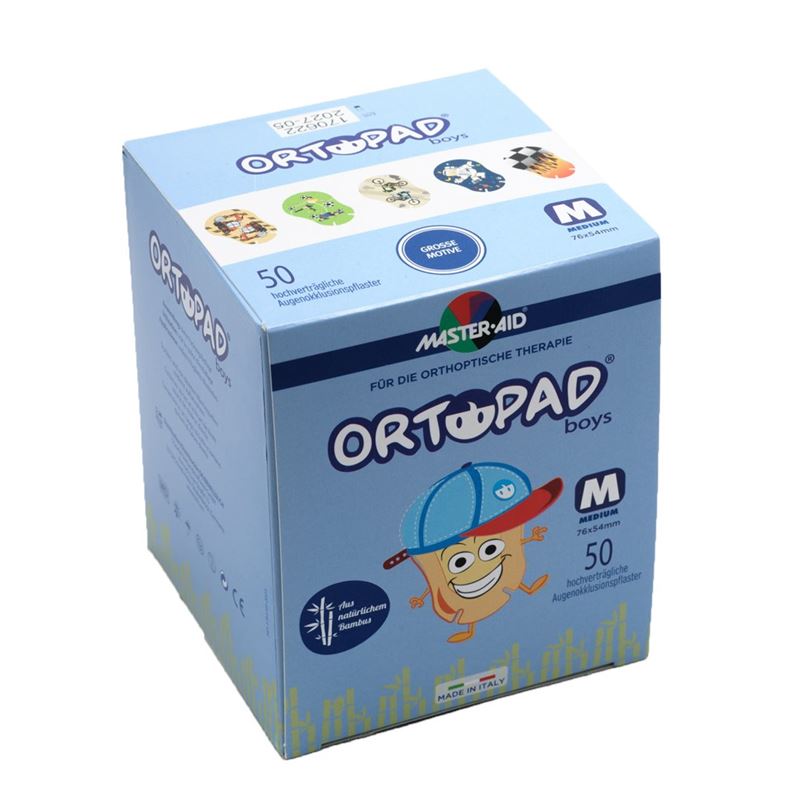 ORTOPAD Occlusionspflast Medium Boys 2-4J 50 Stk