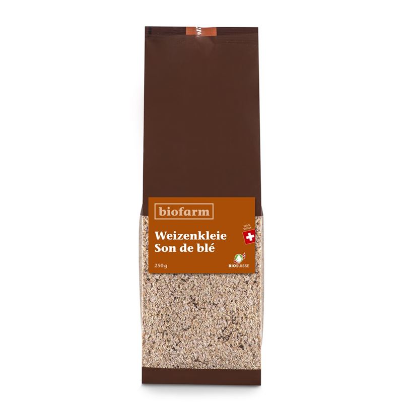 BIOFARM Weizenkleie Knospe Btl 250 g