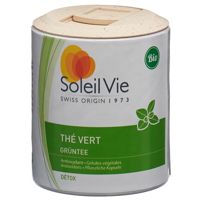 SOLEIL VIE Grüntee Kaps 470 mg Bio 100 Stk