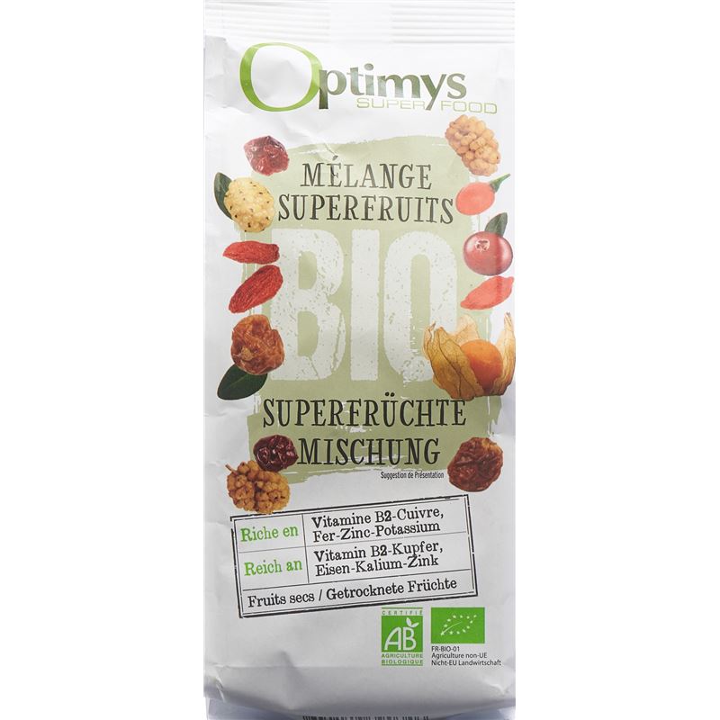 OPTIMYS Mischung aus Superfrüchten Bio 200 g