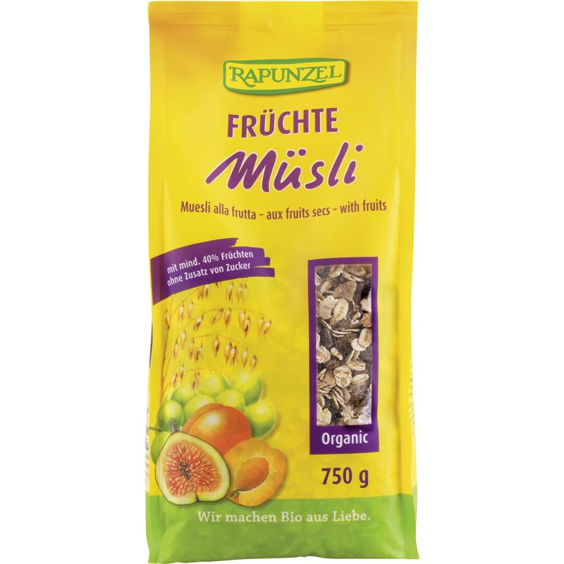 RAPUNZEL Früchte Müesli Btl 750 g
