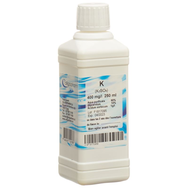 OLIGOPHARM Kalium Lös 400 mg/l 250 ml