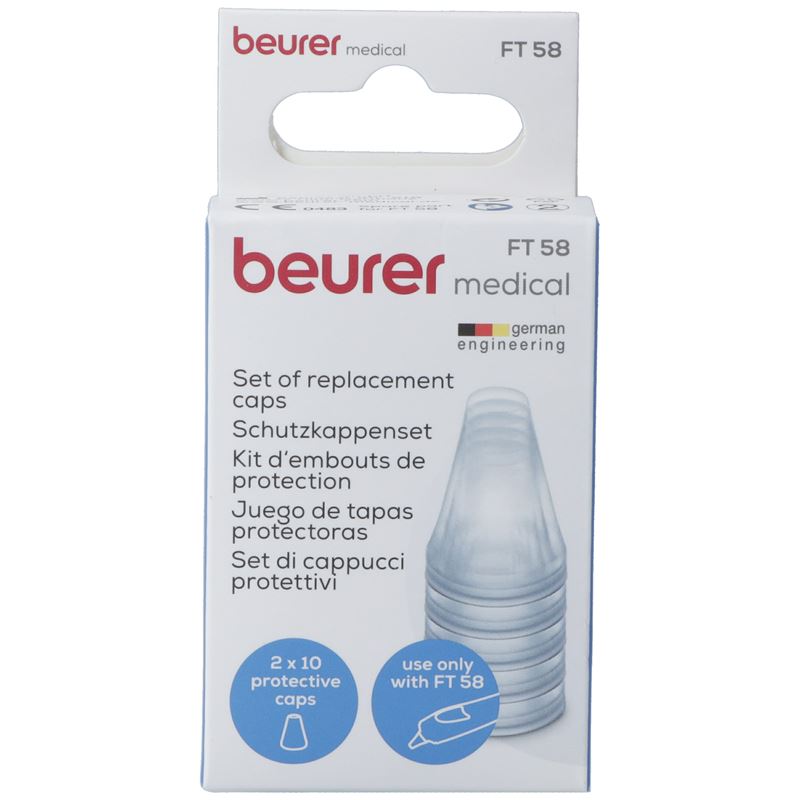 BEURER Schutzkappenset zu FT 58 20 Stk