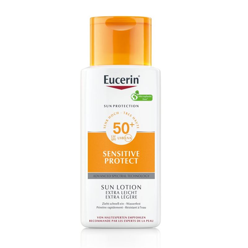EUCERIN SUN Sens Protect Lot ex lei LSF50+ 150 ml