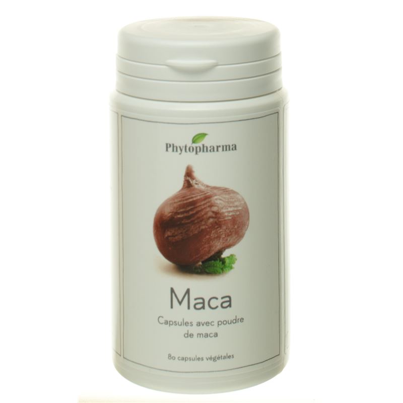 PHYTOPHARMA Maca Kaps 409 mg pflanzlich 80 Stk