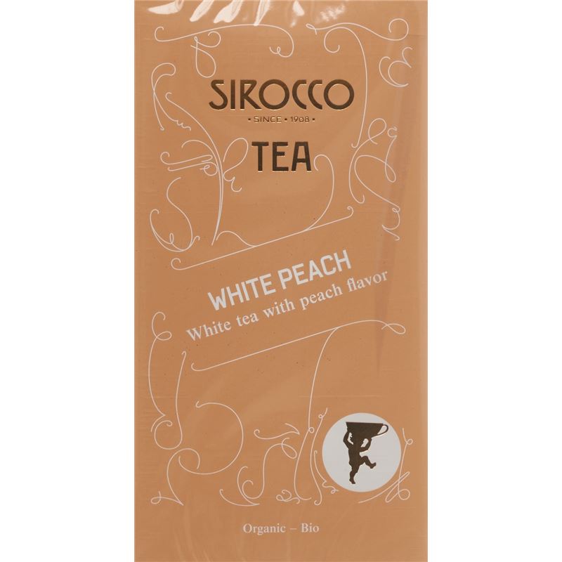 SIROCCO Teebeutel White Peach 20 Stk