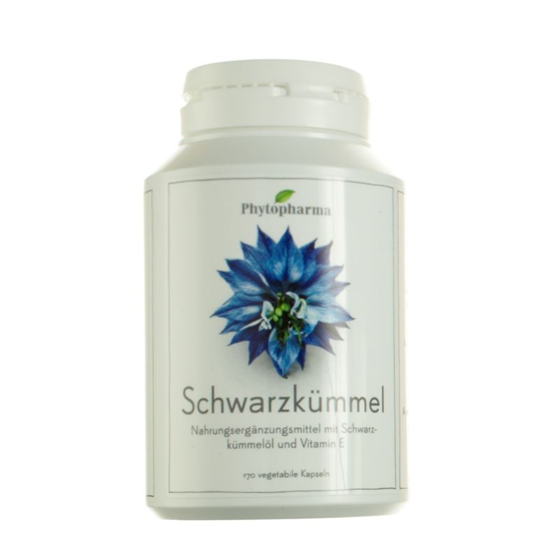 PHYTOPHARMA Schwarzkümmelöl Kaps 500 mg 170 Stk