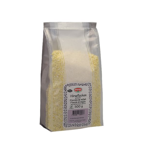 MORGA Hirseflocken Bio Btl 500 g