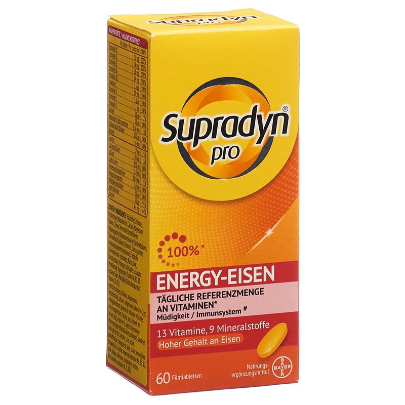 SUPRADYN energy eisen Filmtabl Ds 60 Stk