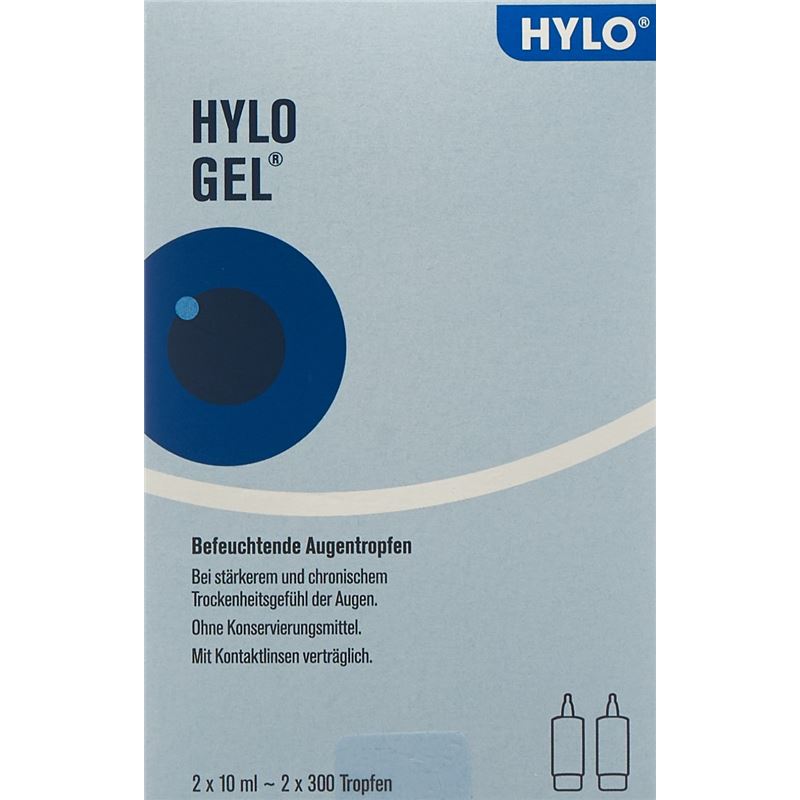 HYLO-GEL Gtt Opht 0.2 % 2 x 10 ml