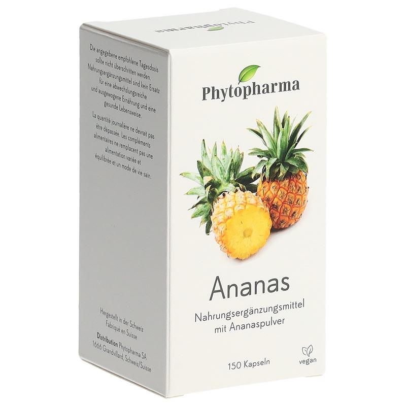 PHYTOPHARMA Ananas Kaps 150 Stk