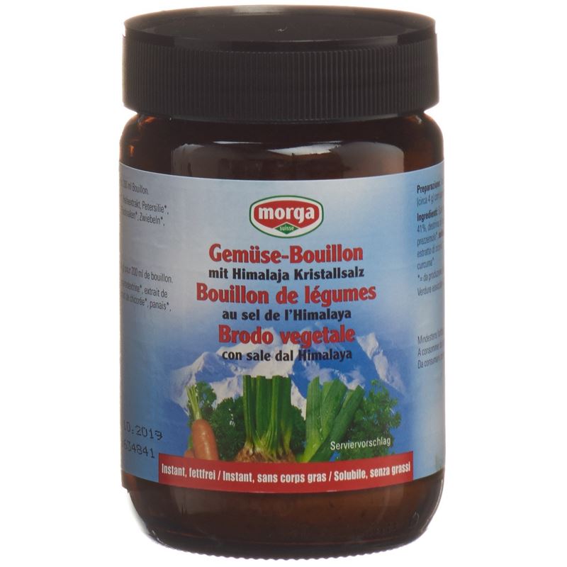 MORGA Gemüse Bouillon mit Himalajasalz 200 g