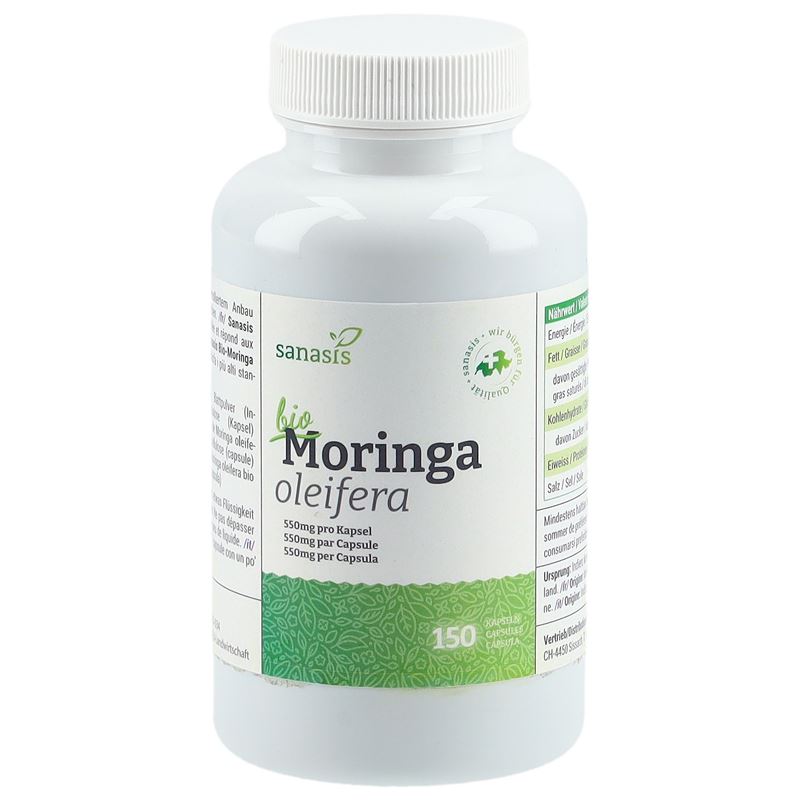 SANASIS Moringa Kaps Bio Ds 150 Stk