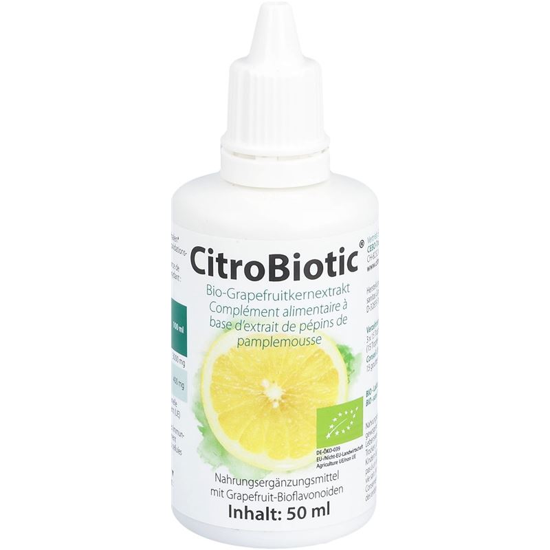 CITROBIOTIC Grapefruitkern Extrakt Bio 50 ml