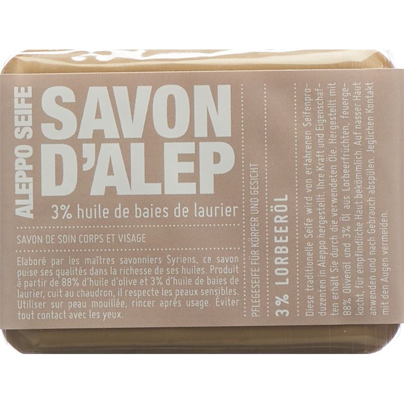 BIONATURIS ALEPPO Seife 3 % 100 g