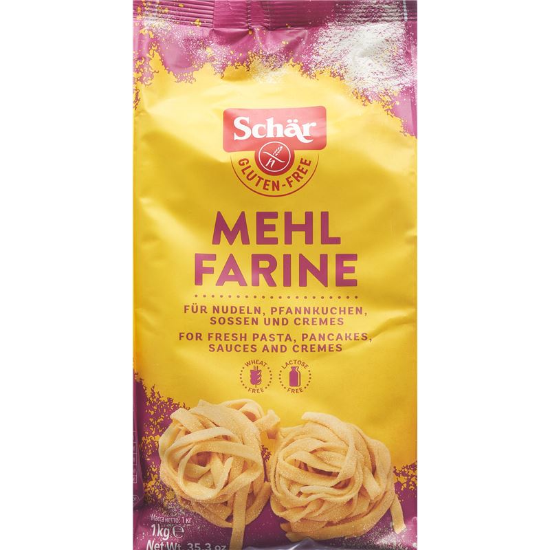 SCHÄR FARINA Mehl glutenfrei u laktosefrei 1 kg