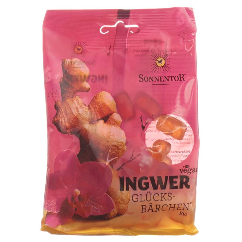 SONNENTOR Ingwer Glücksbärchen 100 g