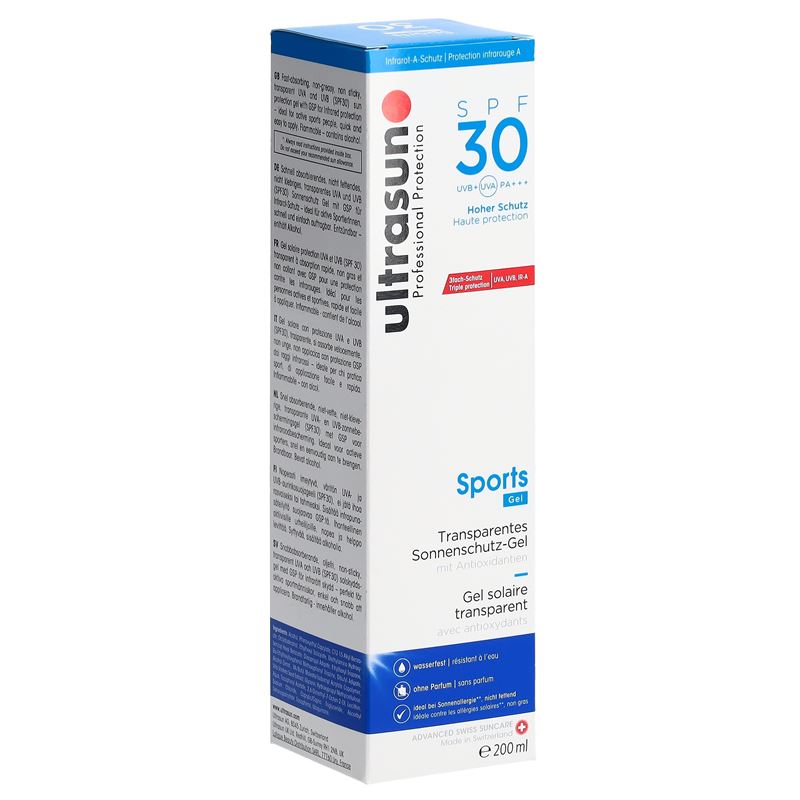 ULTRASUN Sports Gel SPF 30 Fl 200 ml