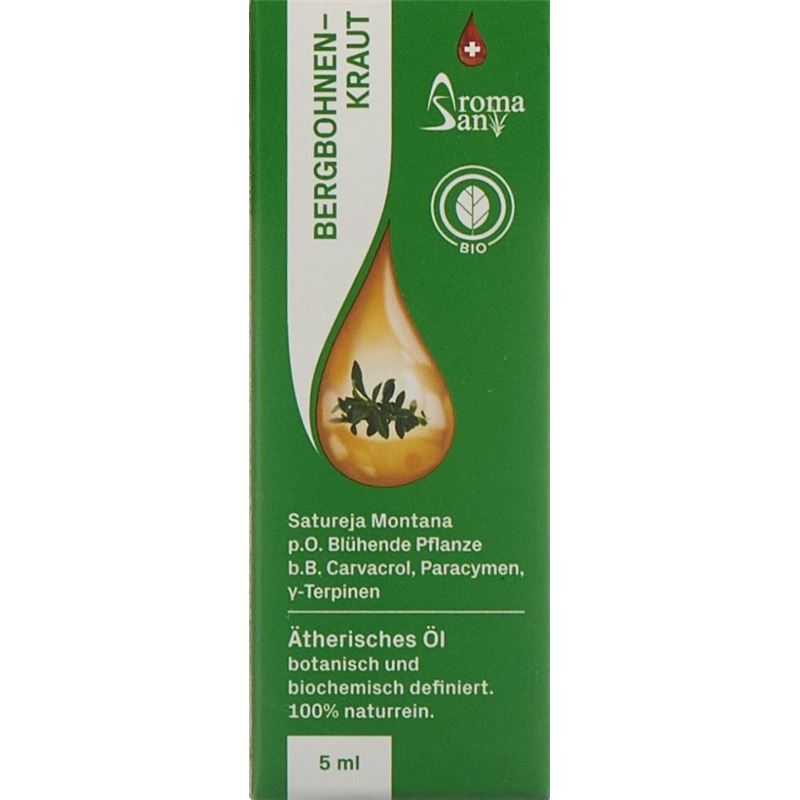AROMASAN Bergbohnenkraut Äth/Öl Schachtel Bio 5 ml