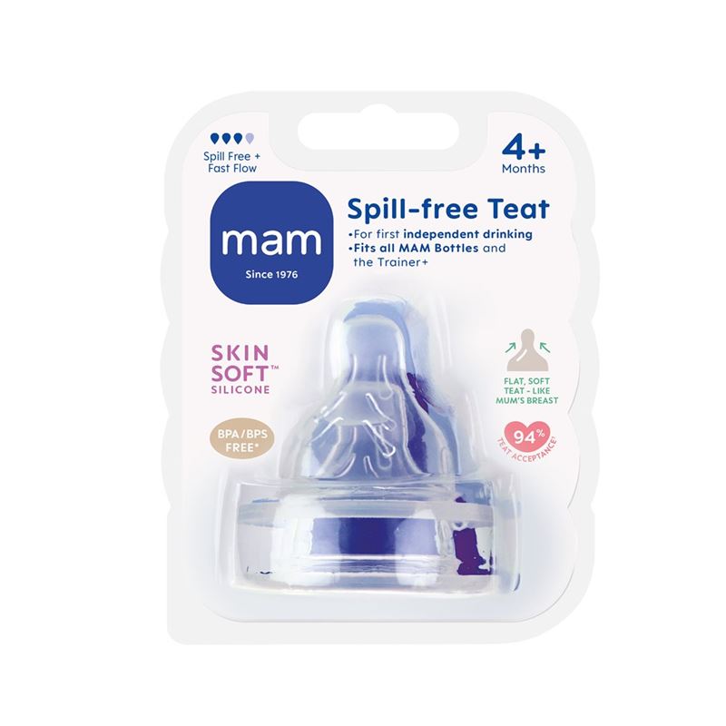 MAM Sauger tropffrei 4+m 2 Stk