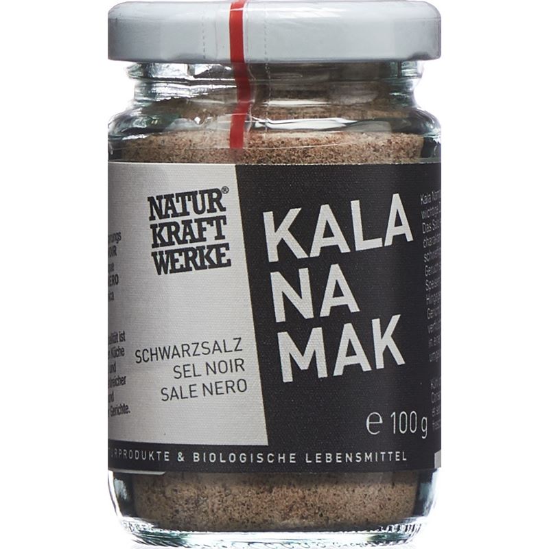 NATURKRAFTWERKE Kala Namak Schwarzsalz 100 g