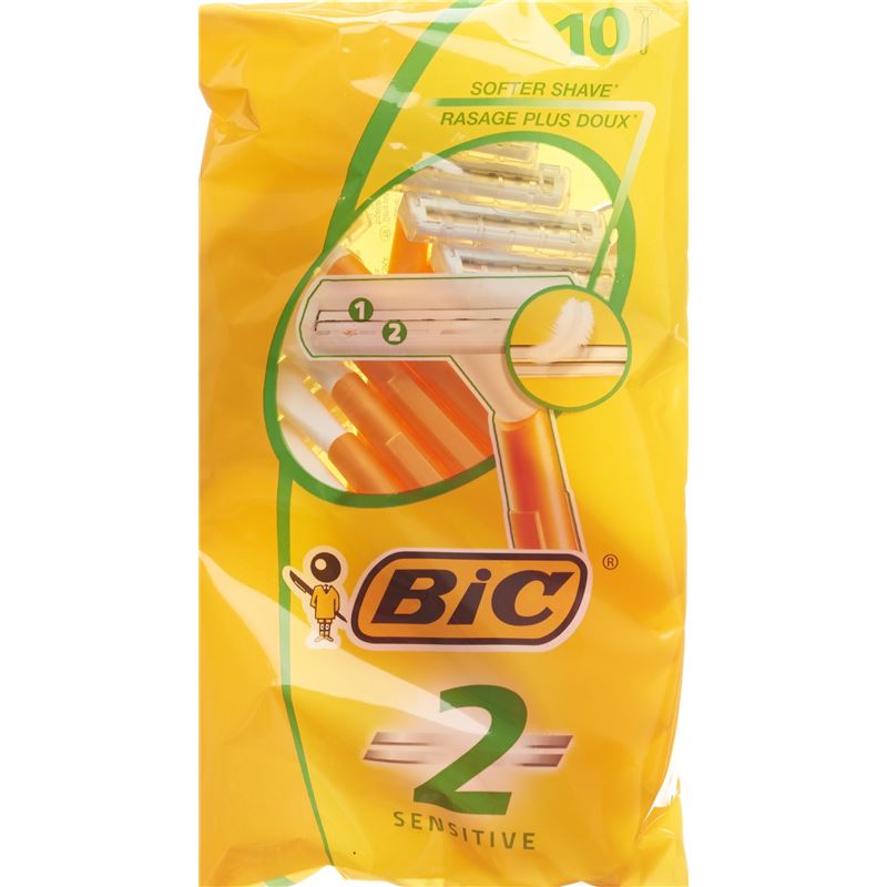 BIC 2 Sensitive 2-Klingenrasierer 10 Stk