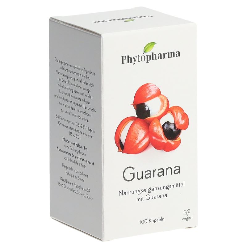 PHYTOPHARMA Guarana Kaps 100 Stk