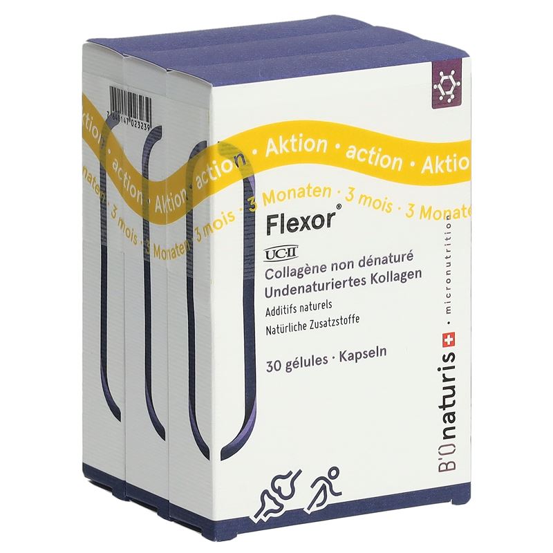 BIONATURIS Flexor Kaps 3 x 30 Stk