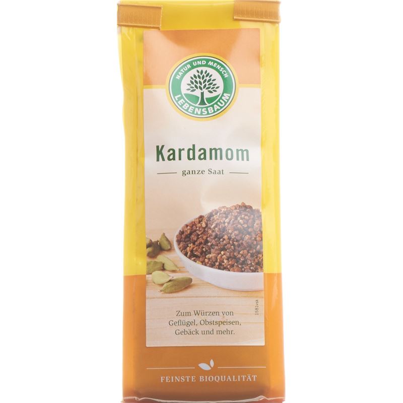 LEBENSBAUM Kardamom grün ganz geschält Btl 50 g