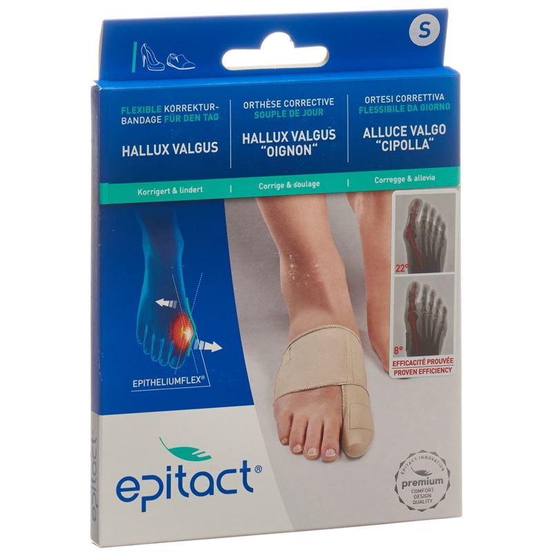 EPITACT flexible KorrBand Hallux TAG S 20-21.5cm