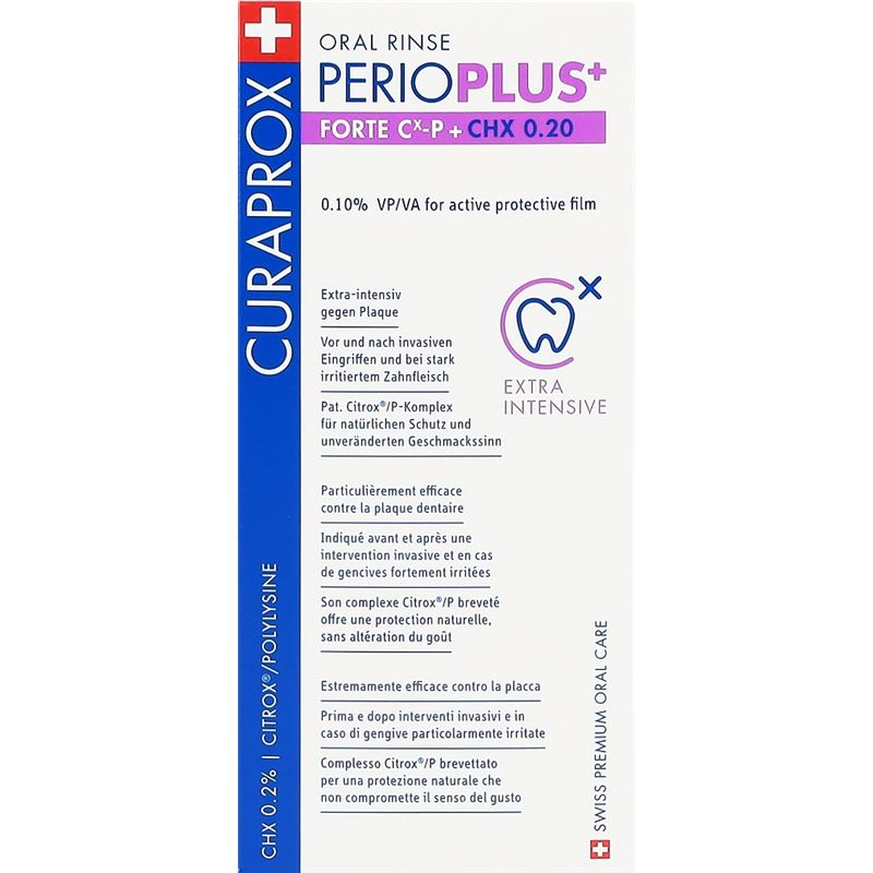 CURAPROX Perio Plus Forte CHX 0.2 % 200 ml