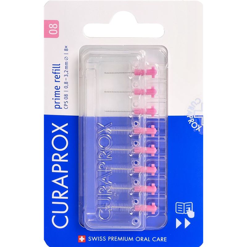 CURAPROX CPS 08 refill Interdentalbürste 8 Stk