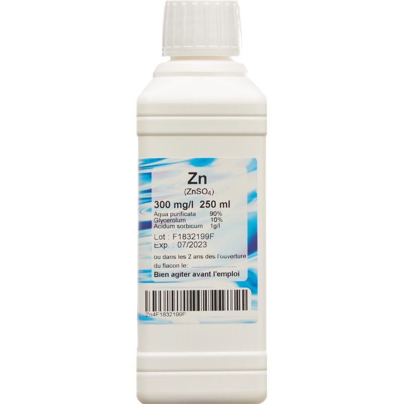 OLIGOPHARM Zink Lös 300 mg/l 250 ml