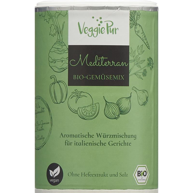 VEGGIEPUR Gemüse-Mix MEDITERRAN 130 g