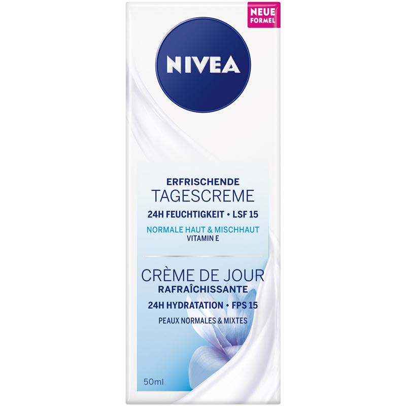 NIVEA Feuchtigkeitsspend Tagescrème nor Haut 50 ml