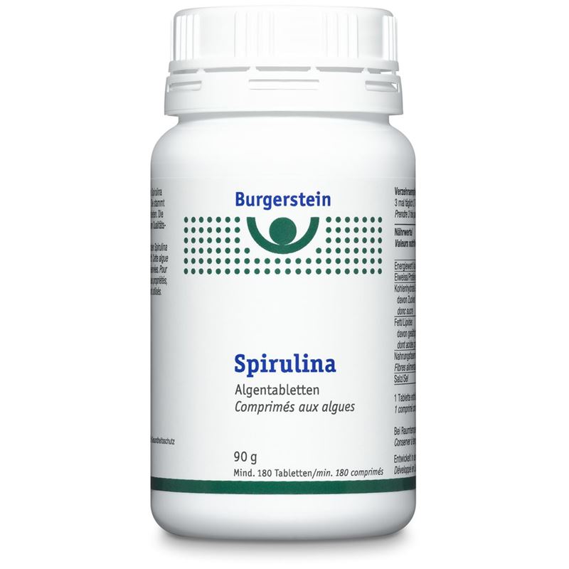 BURGERSTEIN Spirulina Tabl Ds 180 Stk