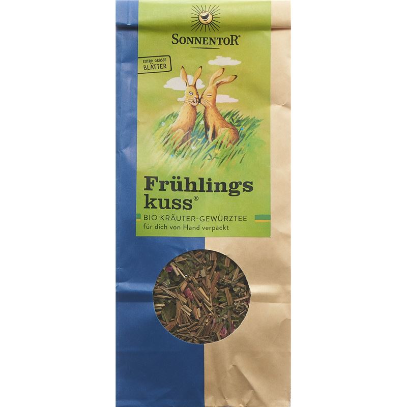 SONNENTOR Frühlingskuss Kräuterteemisch offen 80 g
