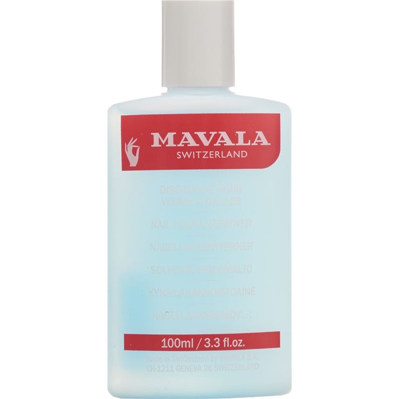 MAVALA Nagellackentferner blau Plastik 100 ml