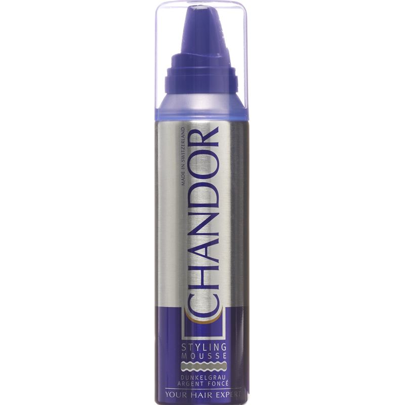 CHANDOR COLOUR Styling Mousse Dunkelgrau 150 ml