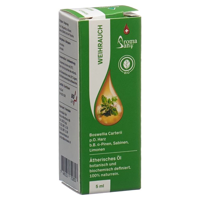 AROMASAN Weihrauch Äth/Öl in Schachtel Bio 5 ml