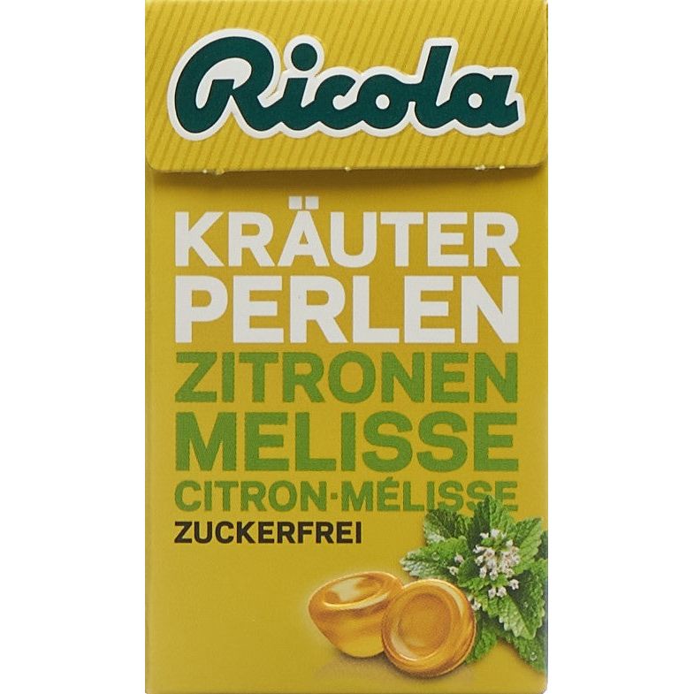 RICOLA Kräuter Perlen Zitronenm Bonbon oZ Box 25 g