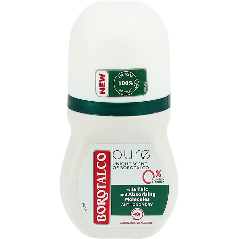 BOROTALCO Deo Pure Original Roll on 50 ml