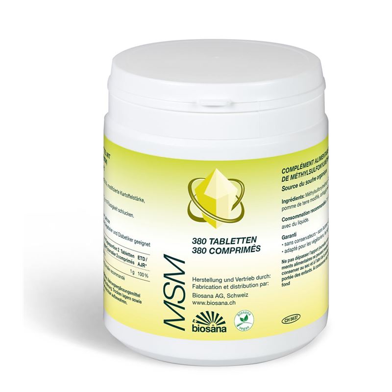 BIOSANA MSM Tabl Ds 380 Stk