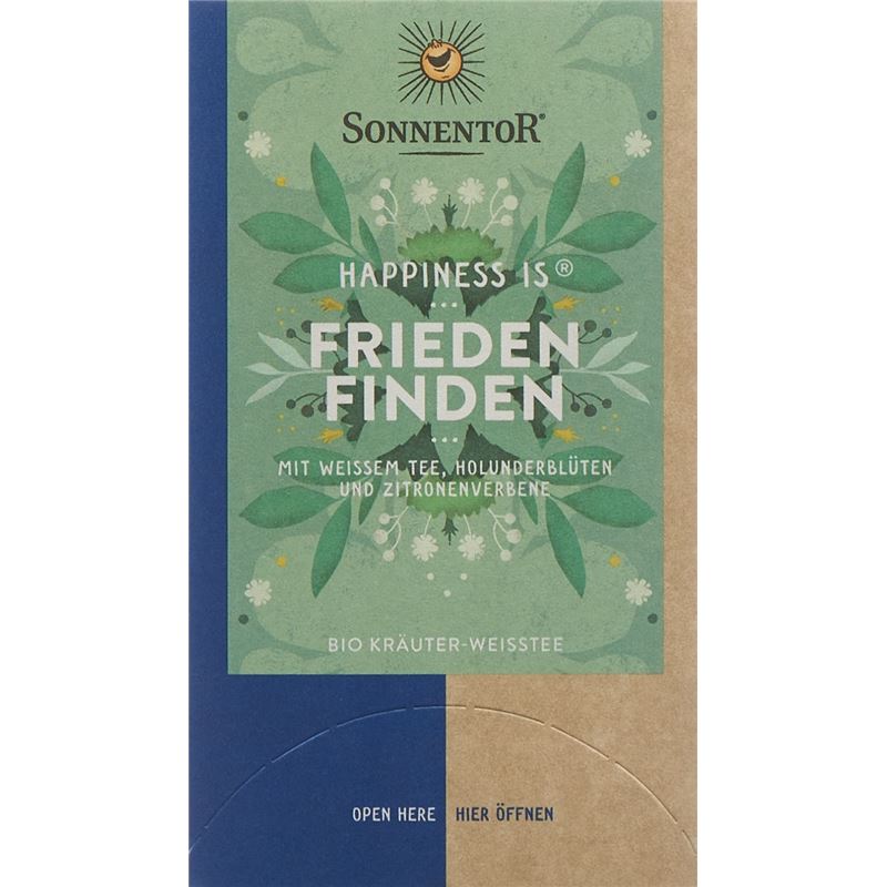SONNENTOR Happiness is Frieden finden Tee 18 Stk