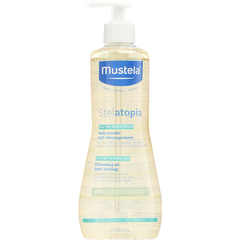 MUSTELA STELATOPIA Waschöl atopische Haut 500 ml
