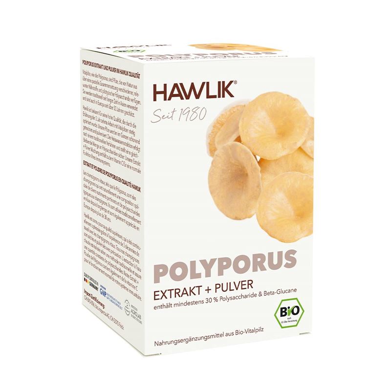 HAWLIK Polyporus Extrakt + Pulver Kaps 120 Stk