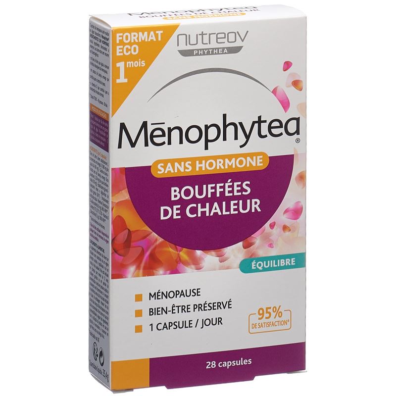 MENOPHYTEA Hitzewallungen Kaps ohne Hormone 28 Stk