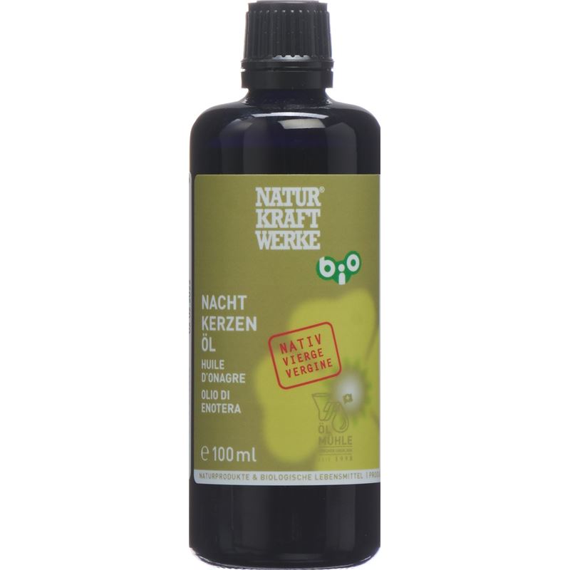NATURKRAFTWERKE Nachtkerzenöl nativ Bio 100 ml